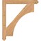 Ekena Millwork Westlake Arts & Crafts Smooth Bracket, Western Red Cedar, 3 1/2"W x 34"D x 38"H BKT04X34X38WTL03SWR - alternate 4